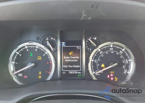 2020 Toyota 4Runner Trd Off Road Premium from USA, damaged, VIN JTEBU5JR7L5760291